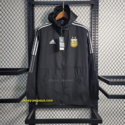 2022 Argentina Black Windbreaker