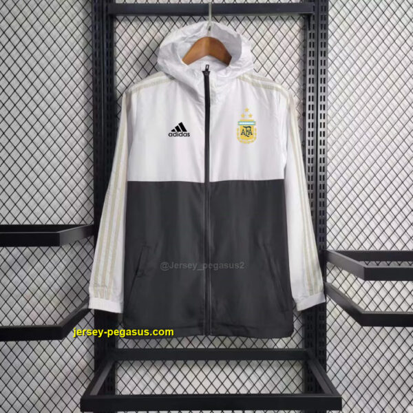 2023 Argentina Windbreaker black and white