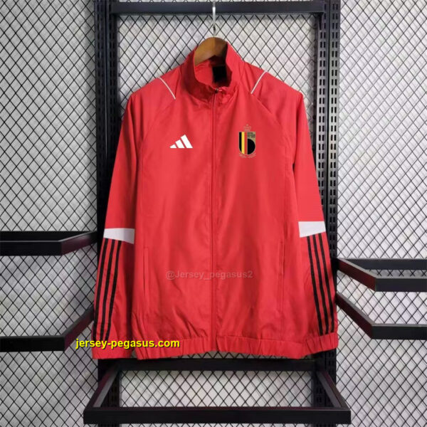 2023 Belgium red Windbreaker 2023 Belgium red Windbreaker