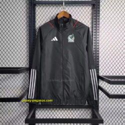 2023 Mexico black Windbreaker