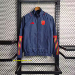 2023 Spain royal blue Windbreaker