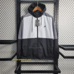 2023 Windbreaker NIKE black and white with gray