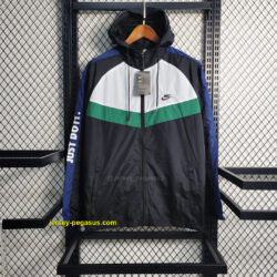 2023 Windbreaker NIKE black with swoosh logo on the back