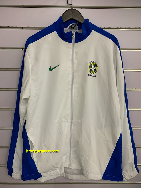 2024 Brazil white windbreaker
