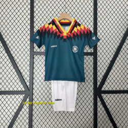 1994 Germany Away Retro Kids Kits Children Sets Football