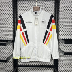 2024 Germany Euro White Windbreaker