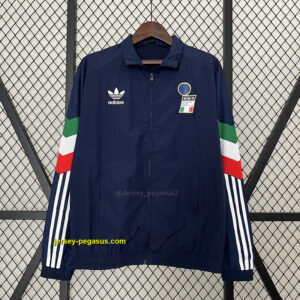 2024 Italy Dark blue windbreaker