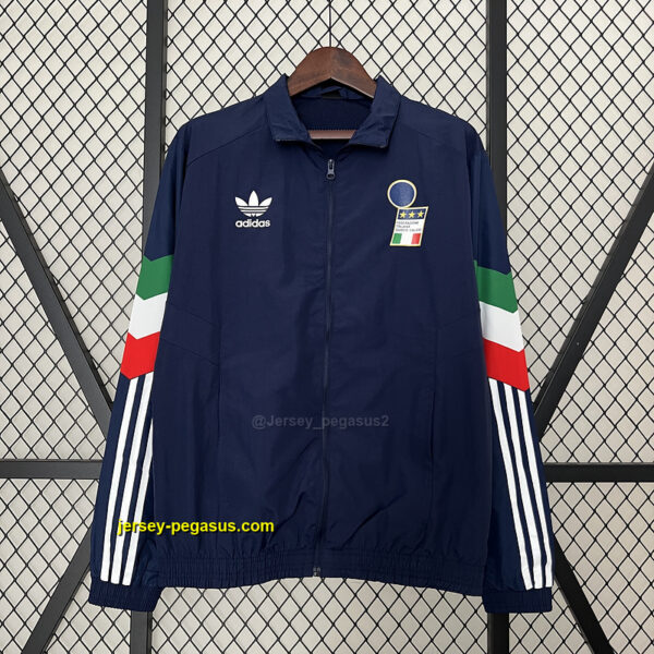 2024 Italy Dark blue windbreaker