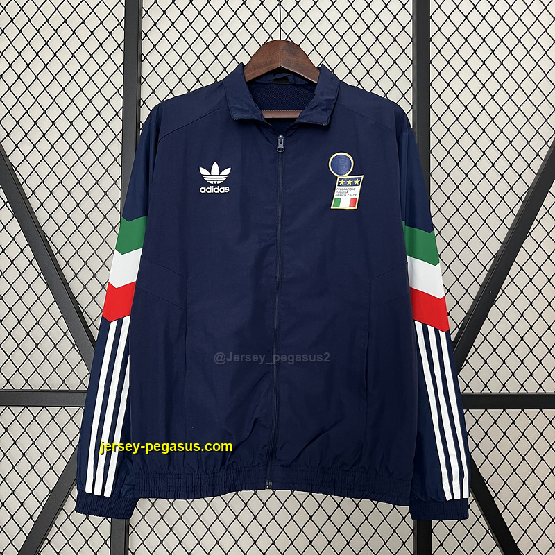 2024 Italy Dark blue windbreaker