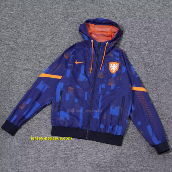 2024 Netherlands blue windbreaker 2024 Netherlands blue windbreaker
