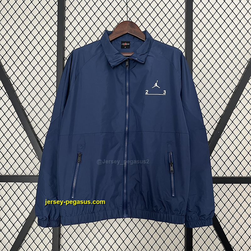 2024 New dark blue windbreaker