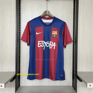 2023-24 Barcelona home English version