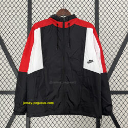 2024 New windbreaker red white and black
