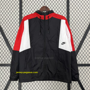 2024 New windbreaker red white and black