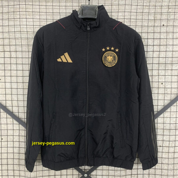 2025 Germany black windbreaker 2025 Germany black windbreaker
