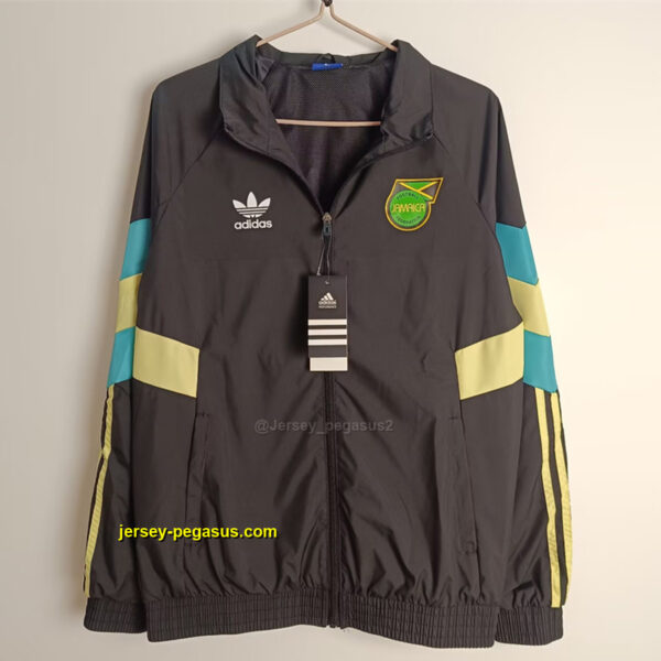 2025 Jamaica black windbreaker