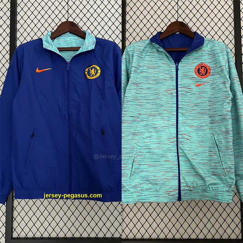 2324 CHE Blue Reversible Windbreaker