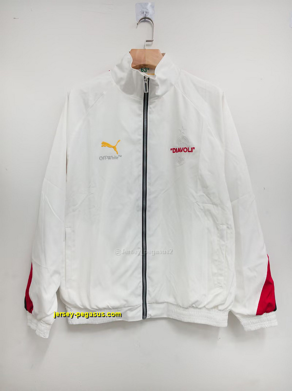 ACM White windbreaker ACM White windbreaker