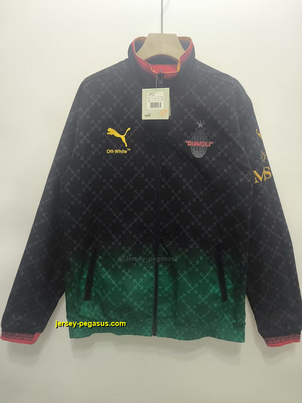 ACM off-white 24 reversible windbreaker
