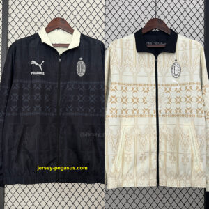 ACM x pleasures reversible windbreaker