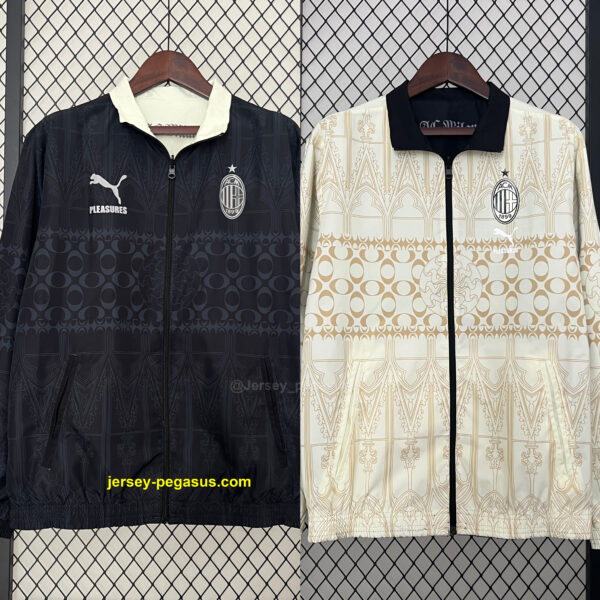 ACM x pleasures reversible windbreaker