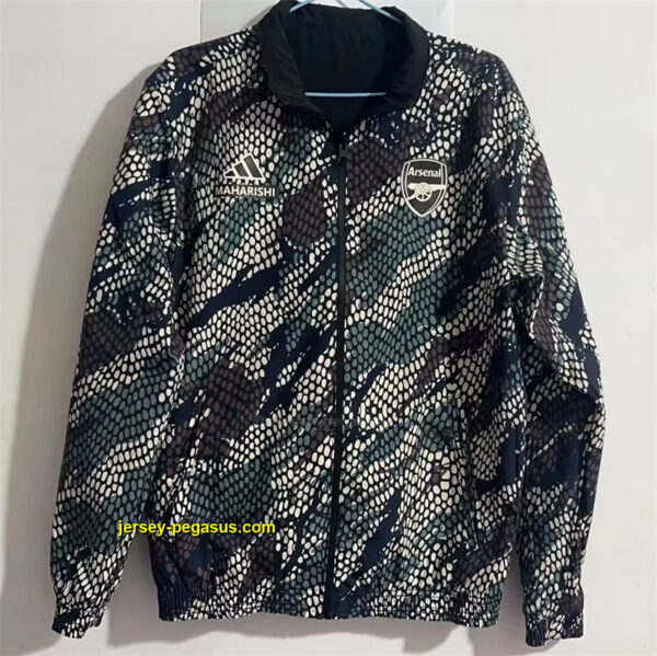 ASN Black reversible Windbreaker ASN Black reversible Windbreaker