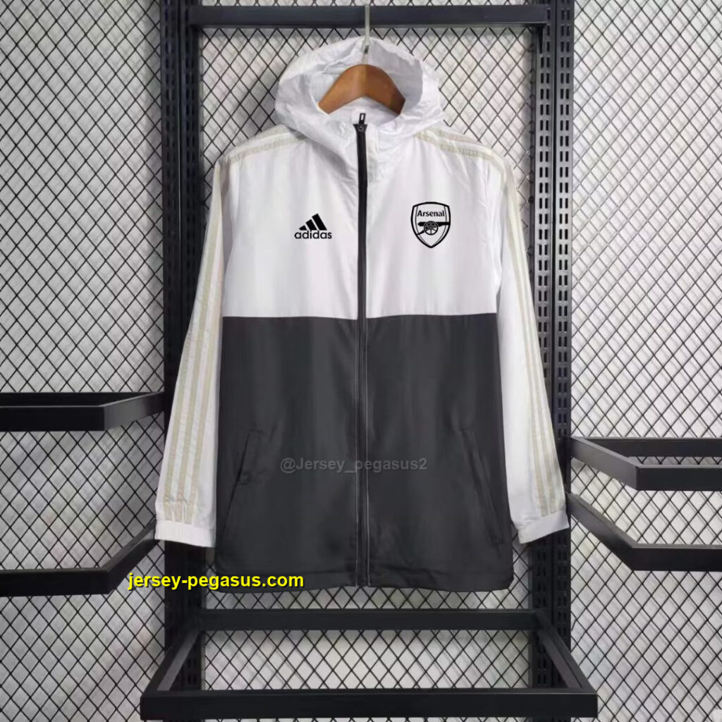ASN Windbreaker black and white