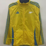 ASN blue yellow reversible Windbreaker