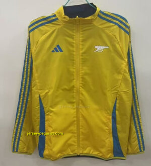 ASN blue yellow reversible Windbreaker