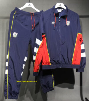 ASN dark blue windbreaker suit