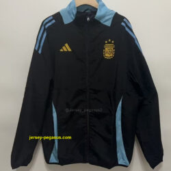 Argentina black windbreaker