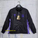 BAR Black Windbreaker