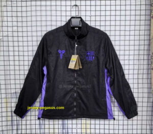 BAR Black Windbreaker