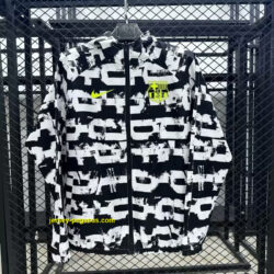BAR black and white windbreaker