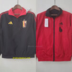 2022 Belgium Trench Coat Reversible BlackRed