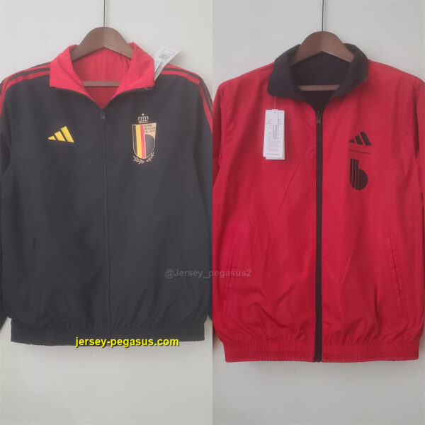 2022 Belgium Trench Coat Reversible BlackRed 2022 Belgium Trench Coat Reversible BlackRed