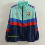 BAR retro blue green red Windbreaker