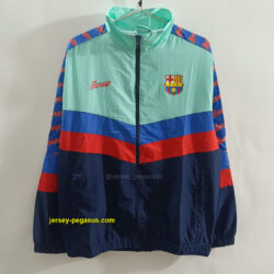 BAR retro blue green red Windbreaker