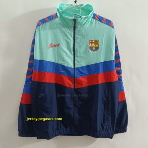 BAR retro blue green red Windbreaker