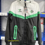2025-26 Real Betis White and Black windbreaker