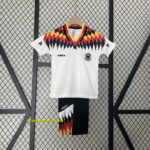 1994 Germany Home Retro Kids Kits Children Sets Football