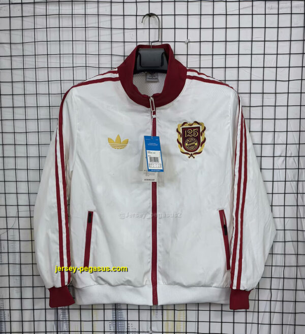 Bayern 125th white windbreaker Bayern 125th white windbreaker