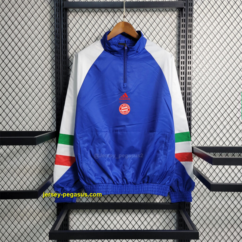 Bayern Munich blue Windbreaker