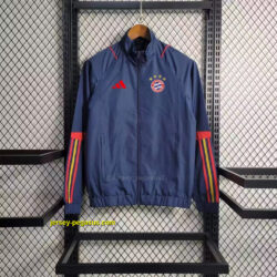 Bayern Munich royal blue Windbreaker