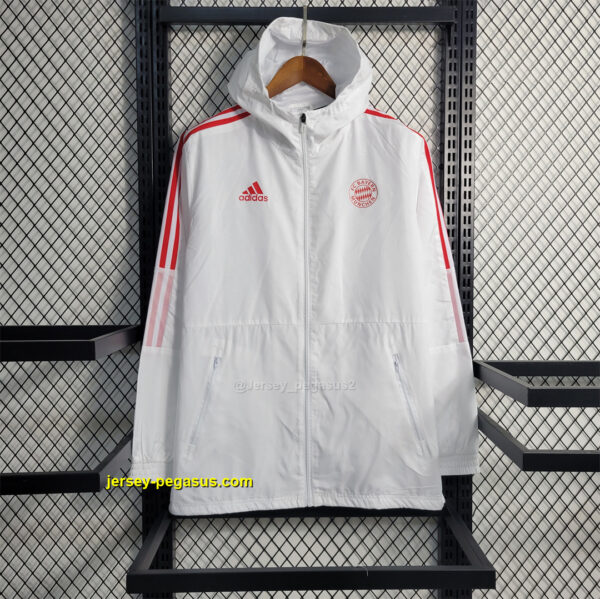 Bayern Munich white Windbreaker
