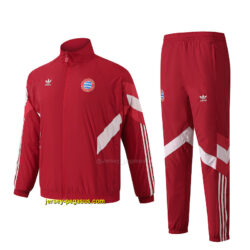 Bayern red windbreaker suit $60