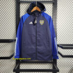 Boca Juniors royal blue and blue Windbreaker
