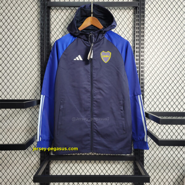 Boca Juniors royal blue and blue Windbreaker Boca Juniors royal blue and blue Windbreaker