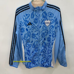 Boca blue beige Windbreaker