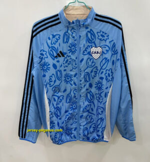 Boca blue beige Windbreaker